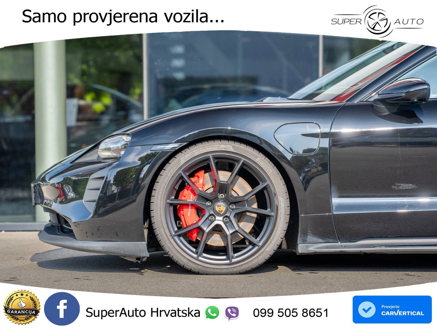 Porsche Taycan GTS Performance Plus 93.4 kWh (598 KS)