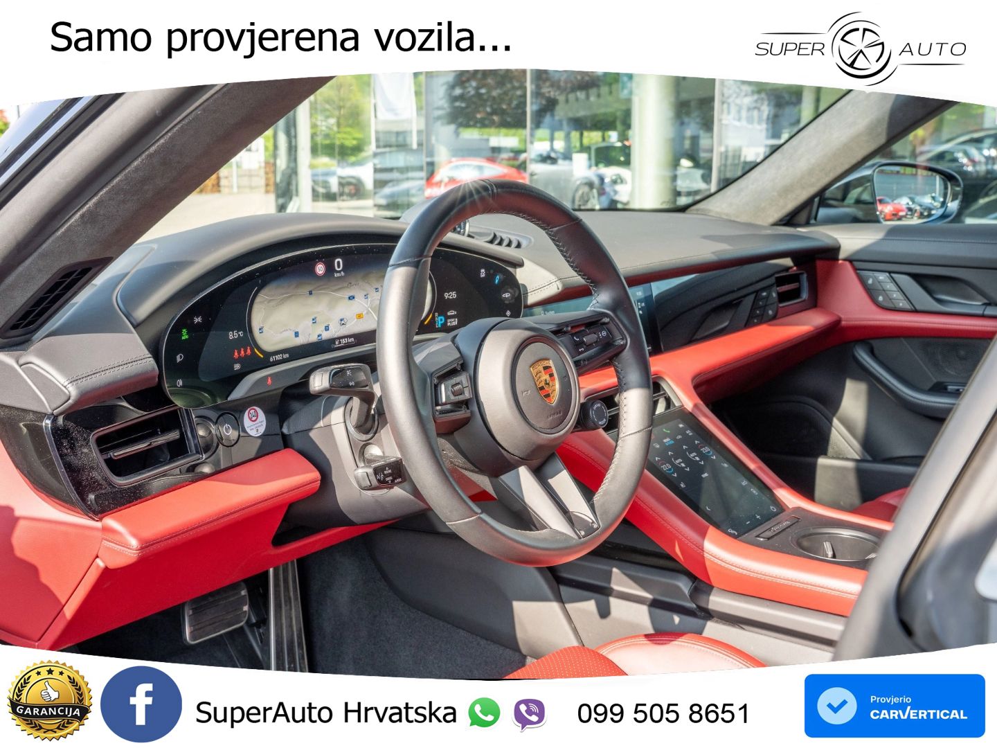 Porsche Taycan GTS Performance Plus 93.4 kWh (598 KS)