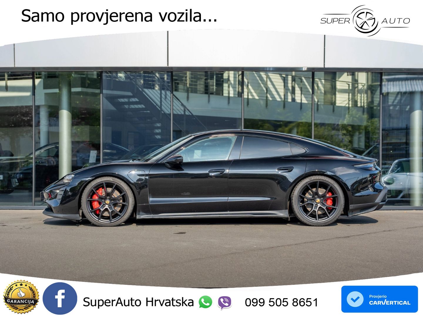 Porsche Taycan GTS Performance Plus 93.4 kWh (598 KS)