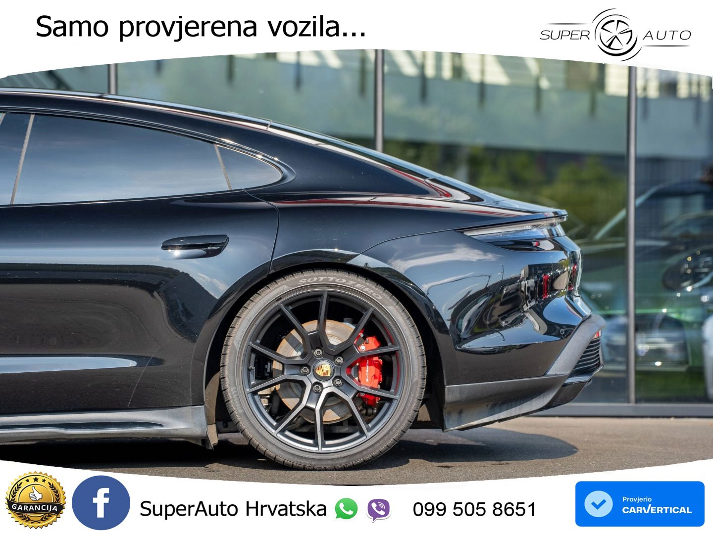 Porsche Taycan GTS Performance Plus 93.4 kWh (598 KS)