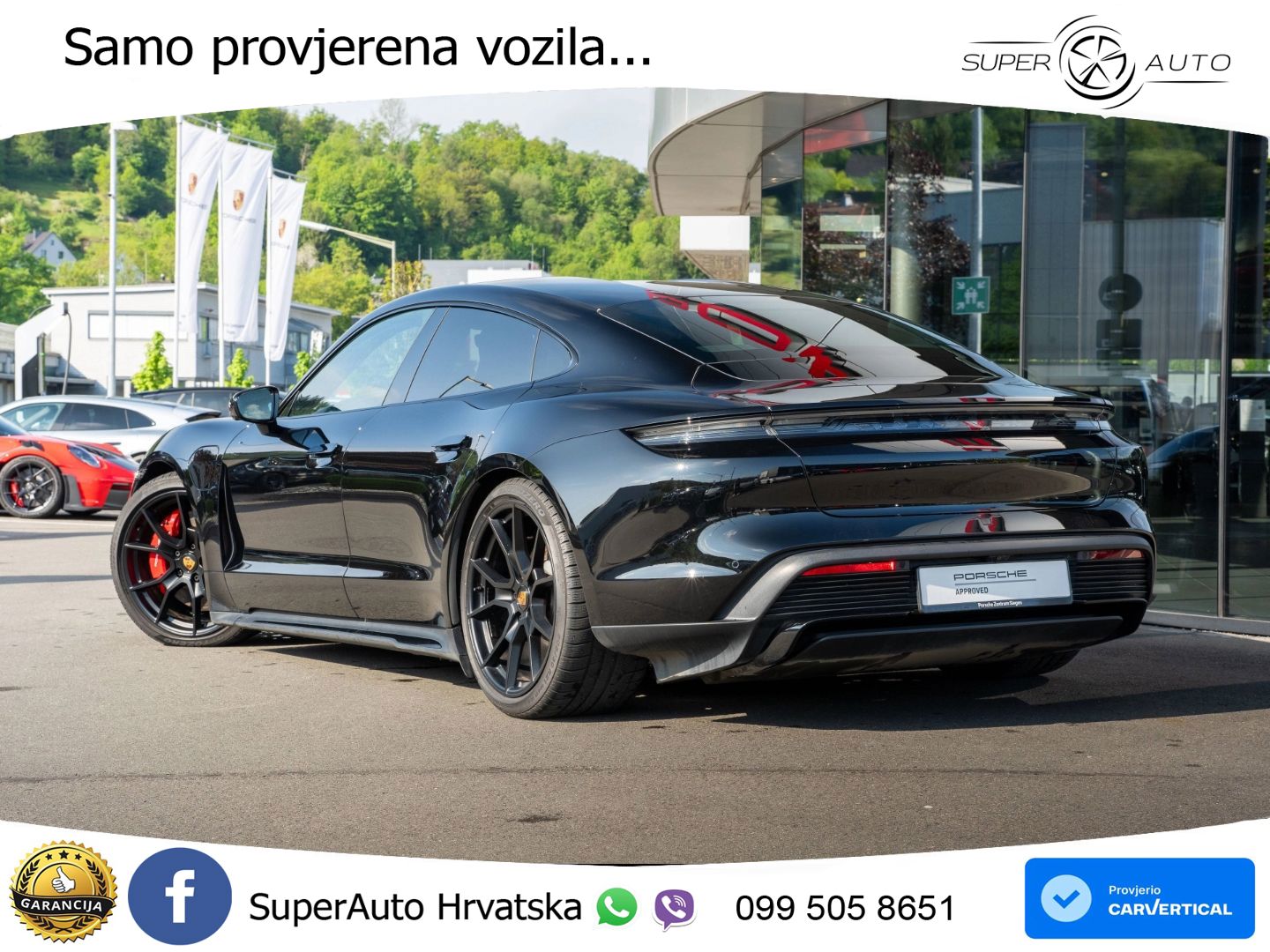 Porsche Taycan GTS Performance Plus 93.4 kWh (598 KS)