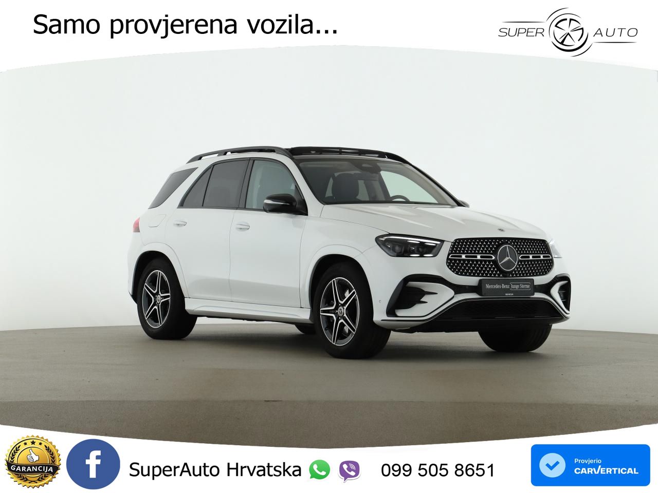 Mercedes GLE 450 3.0 (381 KS) EQ Boost 4MATIC 9G-TRONIC AMG LED+GR SJED+ACC