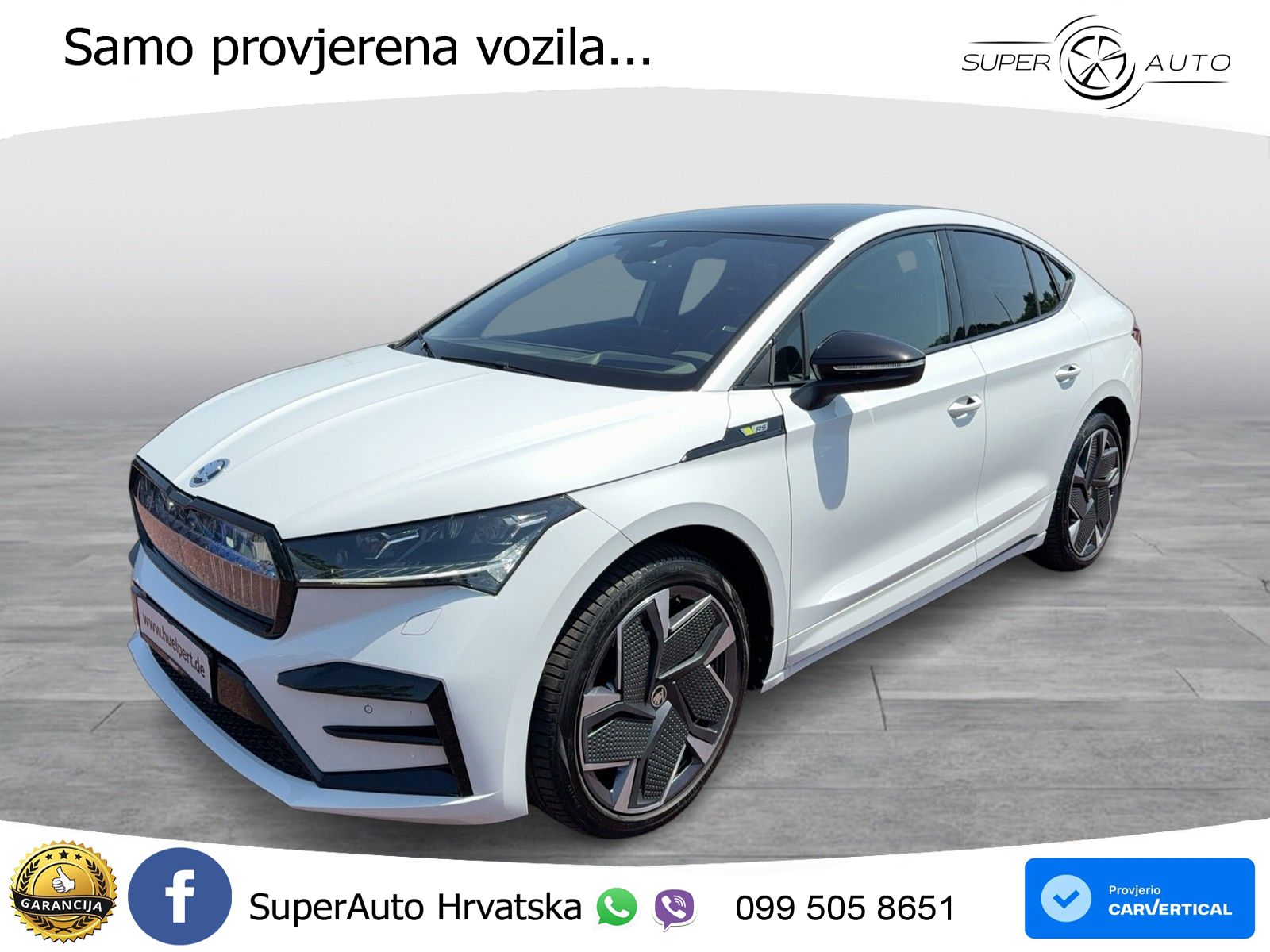 Škoda Enyaq Coupe iV RS 82 kWh (299 KS) AWD LED+GR SJED+ACC