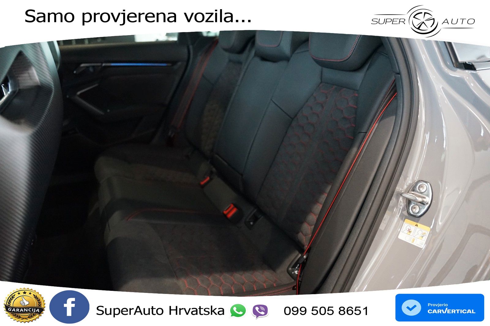 Audi RS3 Sedan 2.5 TFSI (400 KS) quattro S tronic LED+GR SJED+ACC