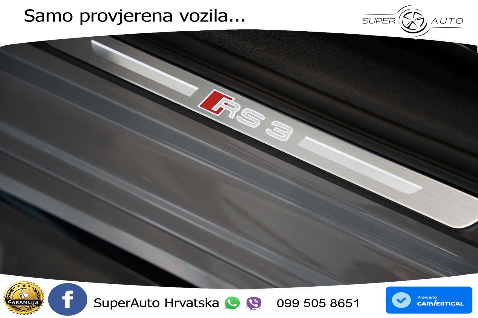Audi RS3 Sedan 2.5 TFSI (400 KS) quattro S tronic LED+GR SJED+ACC