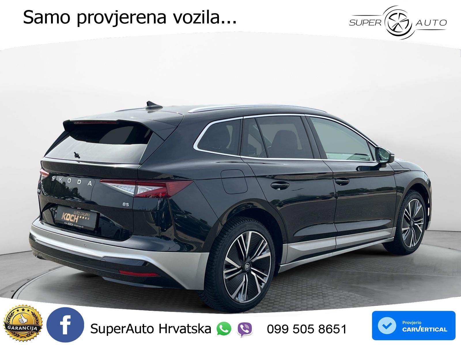 Škoda Enyaq iV 85 82 kWh (286 KS) Loft LED+GR SJED+ACC