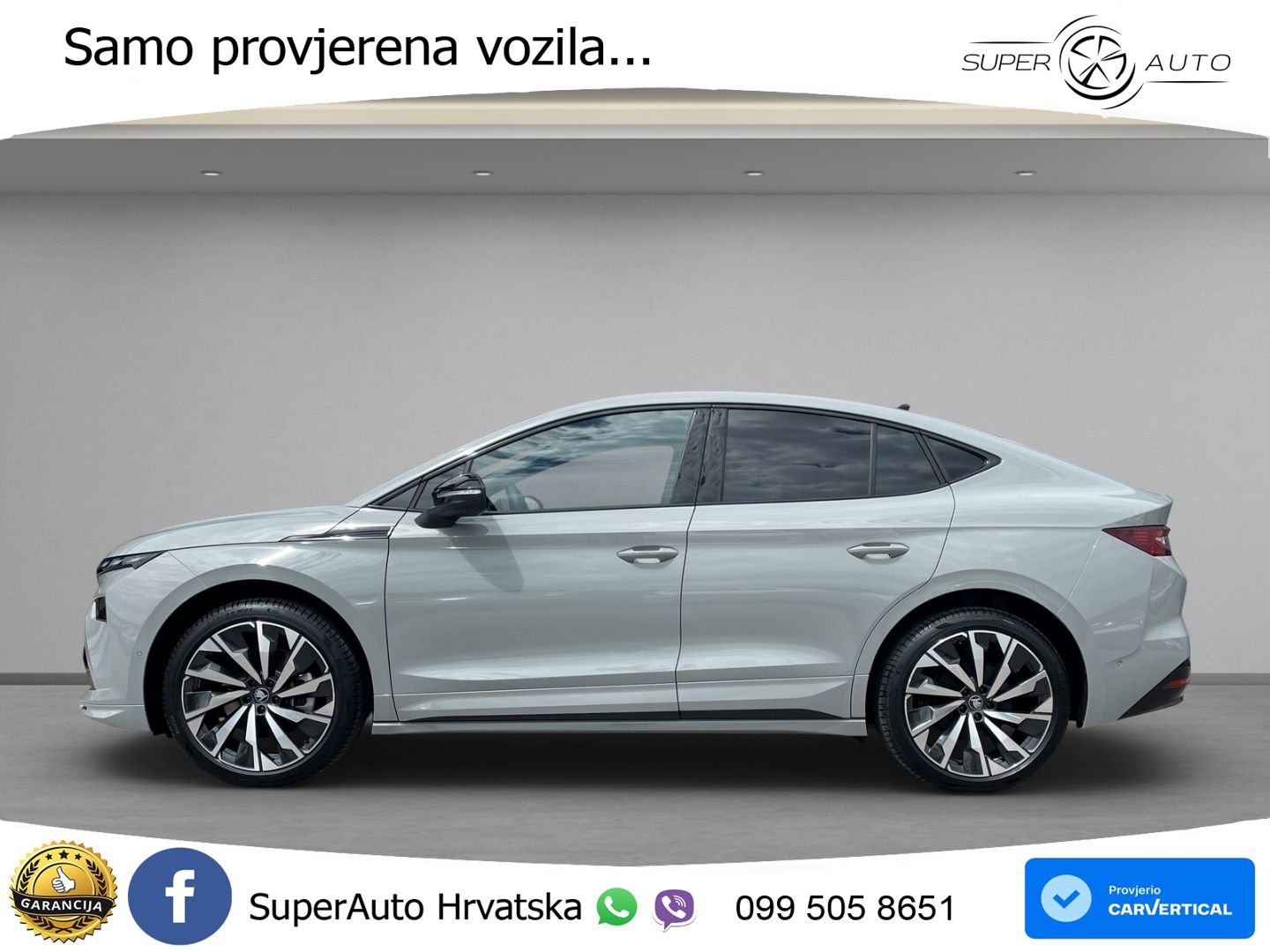 Škoda Enyaq Coupe iV 85 82 kWh (286 KS) SportLine LED+GR SJED+ACC