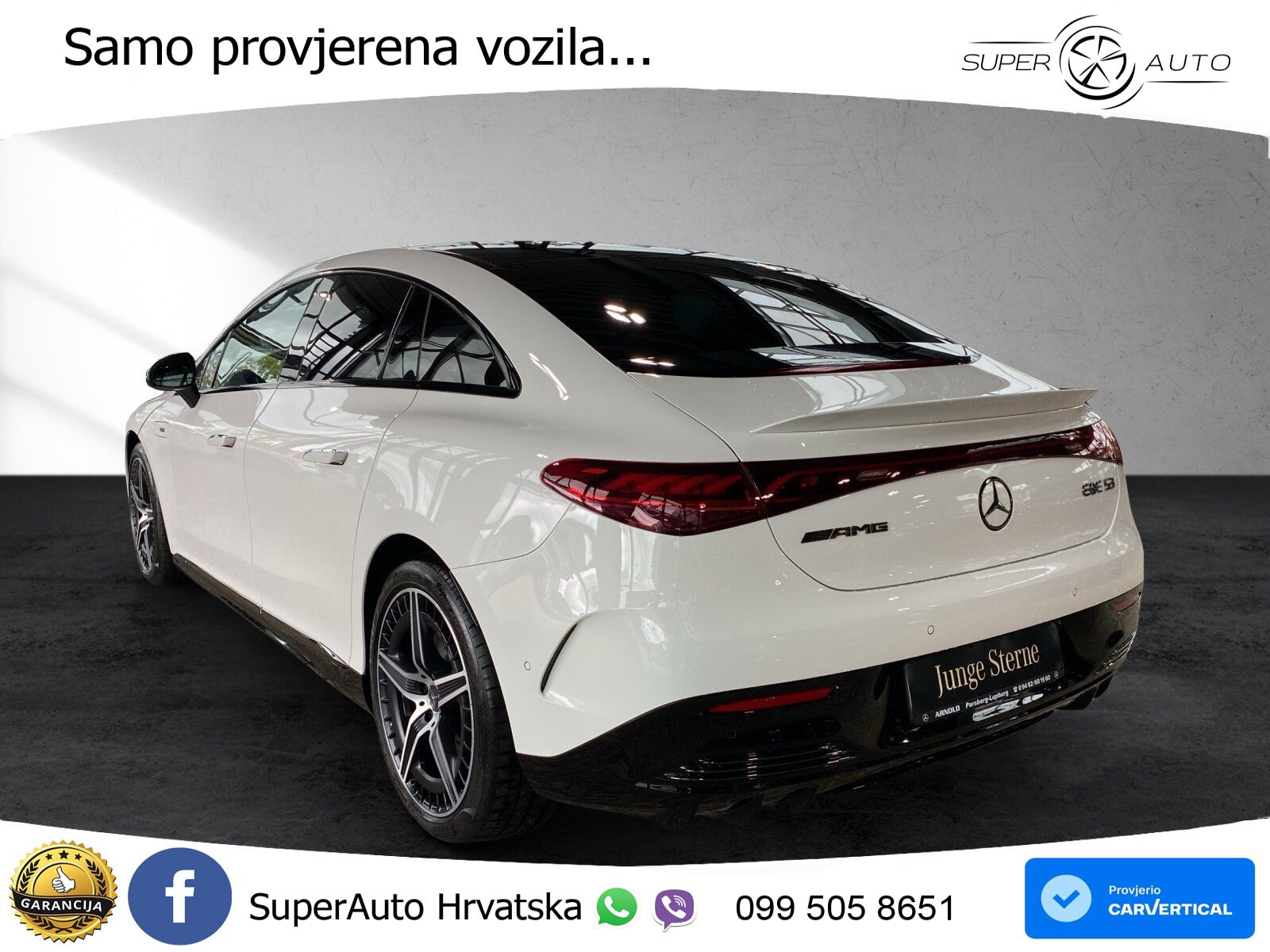 Mercedes EQE AMG 53 100 kWh (625 KS) 4MATIC+ ACC+HEAD+4xGR SJED+360+PANO