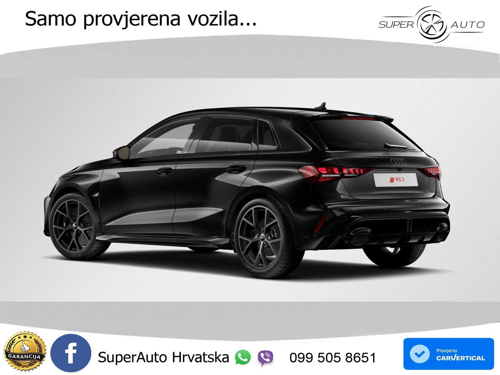 Audi RS3 Sportback 2.5 TFSI (400 KS) quattro S tronic LED+GR SJED+ACC