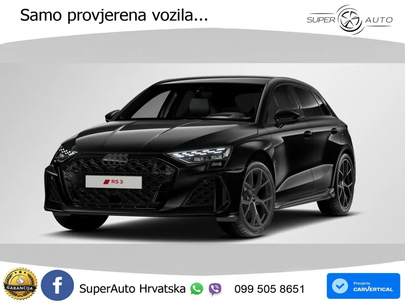 Audi RS3 Sportback 2.5 TFSI (400 KS) quattro S tronic LED+GR SJED+ACC