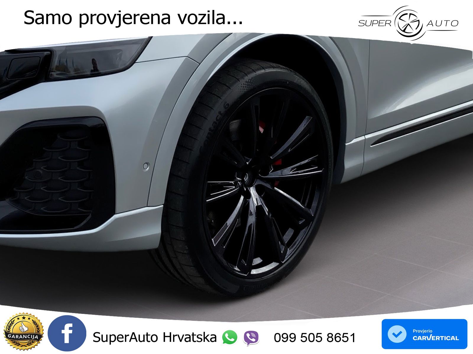 Audi Q8 50 TDI V6 (286 KS) quattro Tiptronic S line LED+GR SJED+ACC