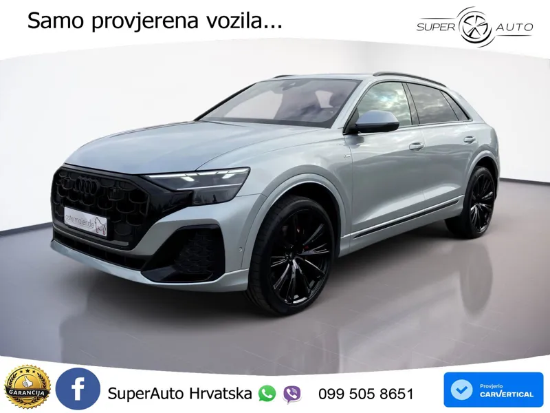Audi Q8 50 TDI V6 (286 KS) quattro Tiptronic S line LED+GR SJED+ACC