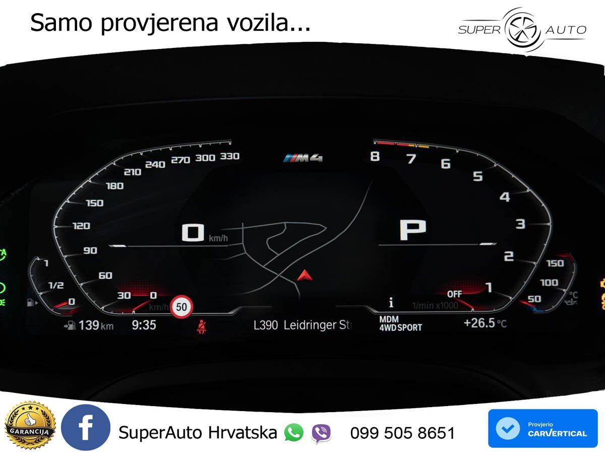 BMW M4 Competition 3.0 (510 KS) xDrive Steptronic