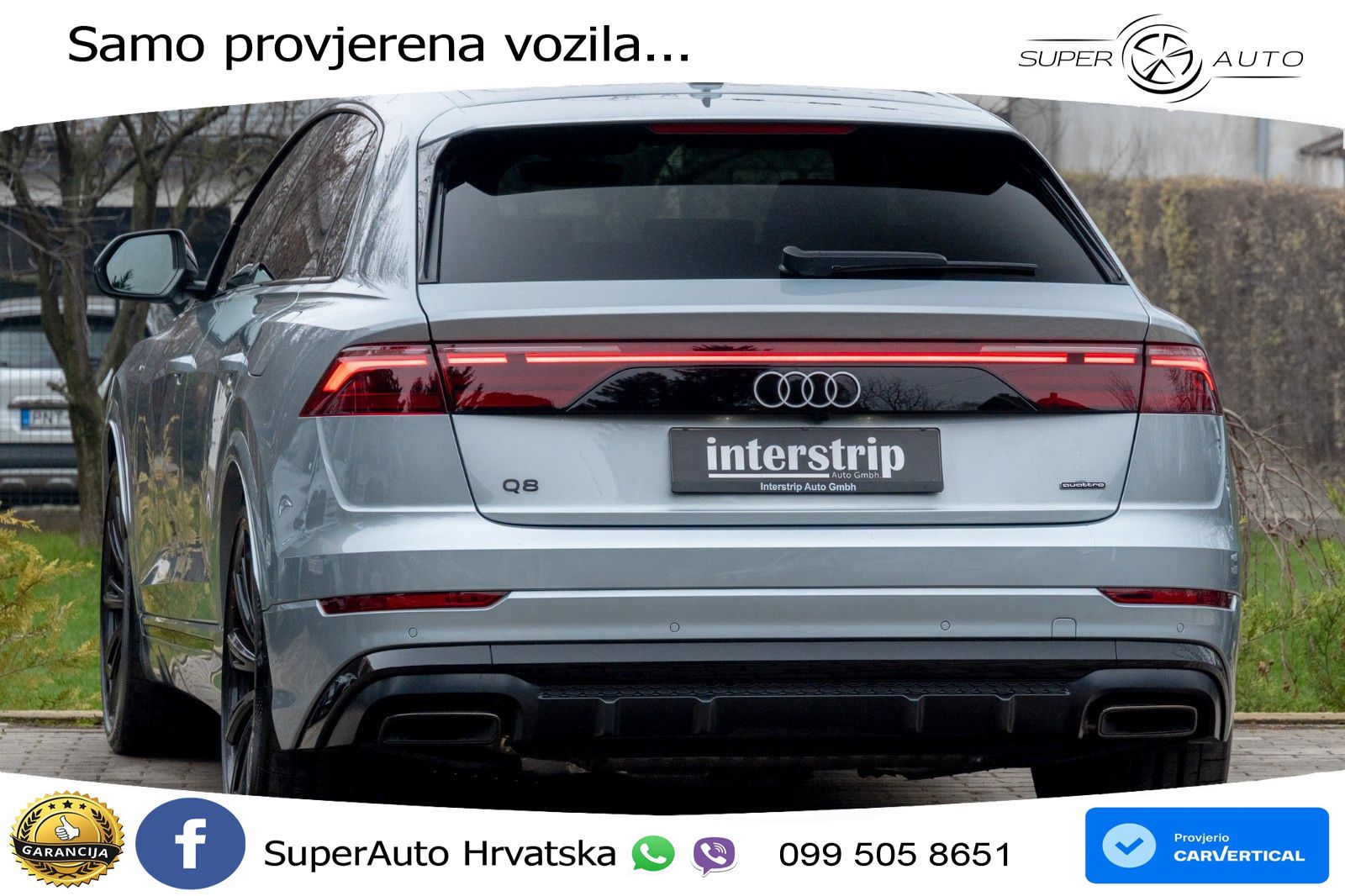 Audi Q8 60 TFSIe V6 (490 KS) quattro Tiptronic