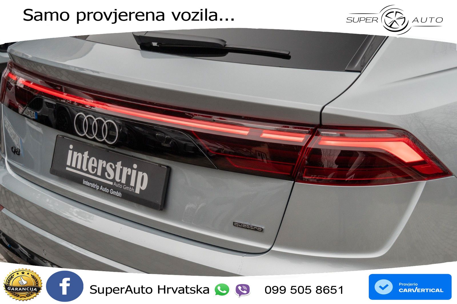 Audi Q8 60 TFSIe V6 (490 KS) quattro Tiptronic