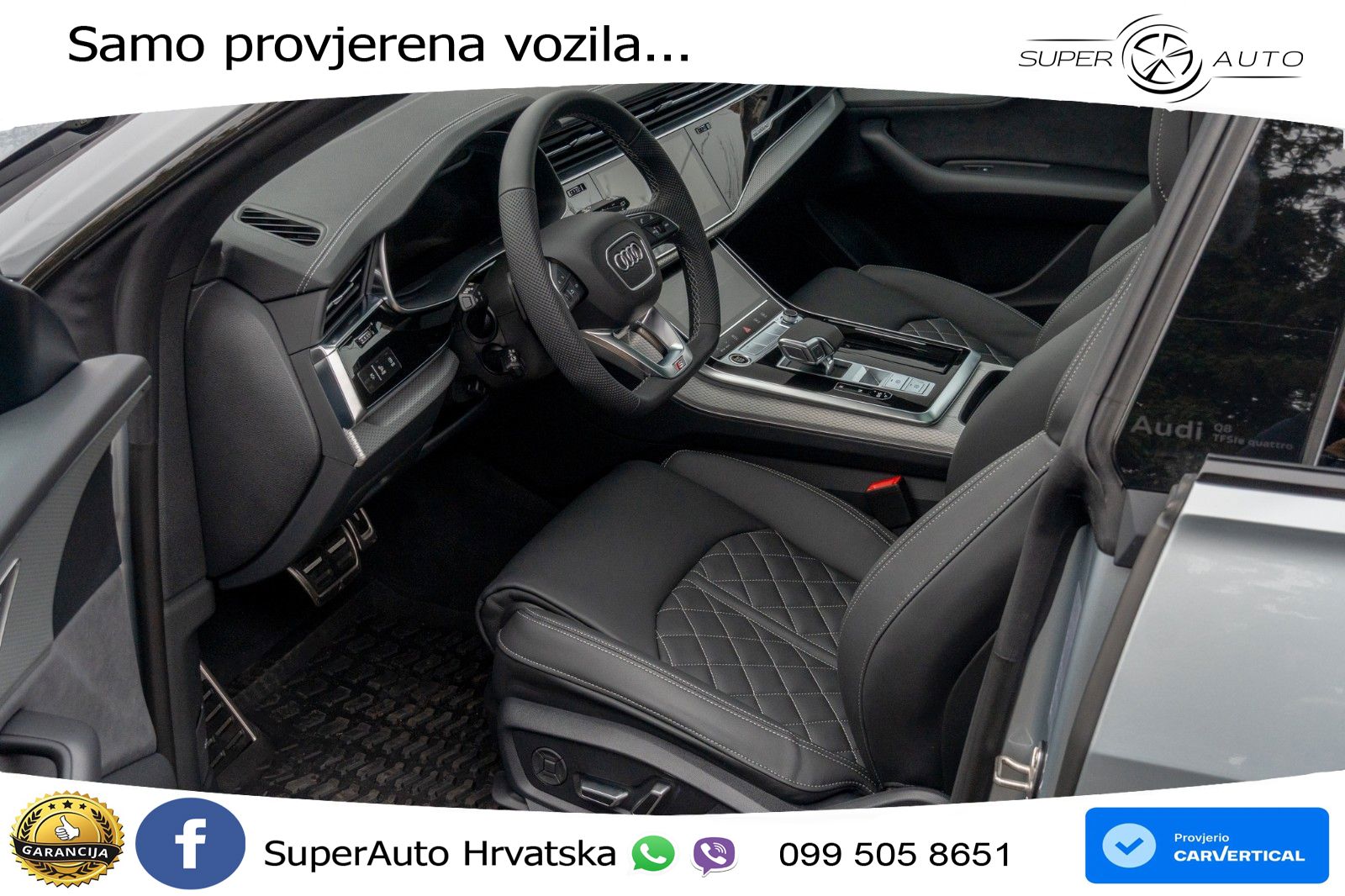 Audi Q8 60 TFSIe V6 (490 KS) quattro Tiptronic