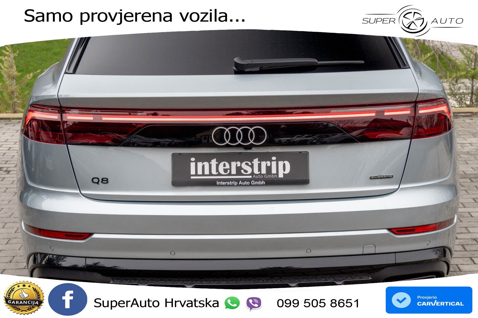 Audi Q8 60 TFSIe V6 (490 KS) quattro Tiptronic
