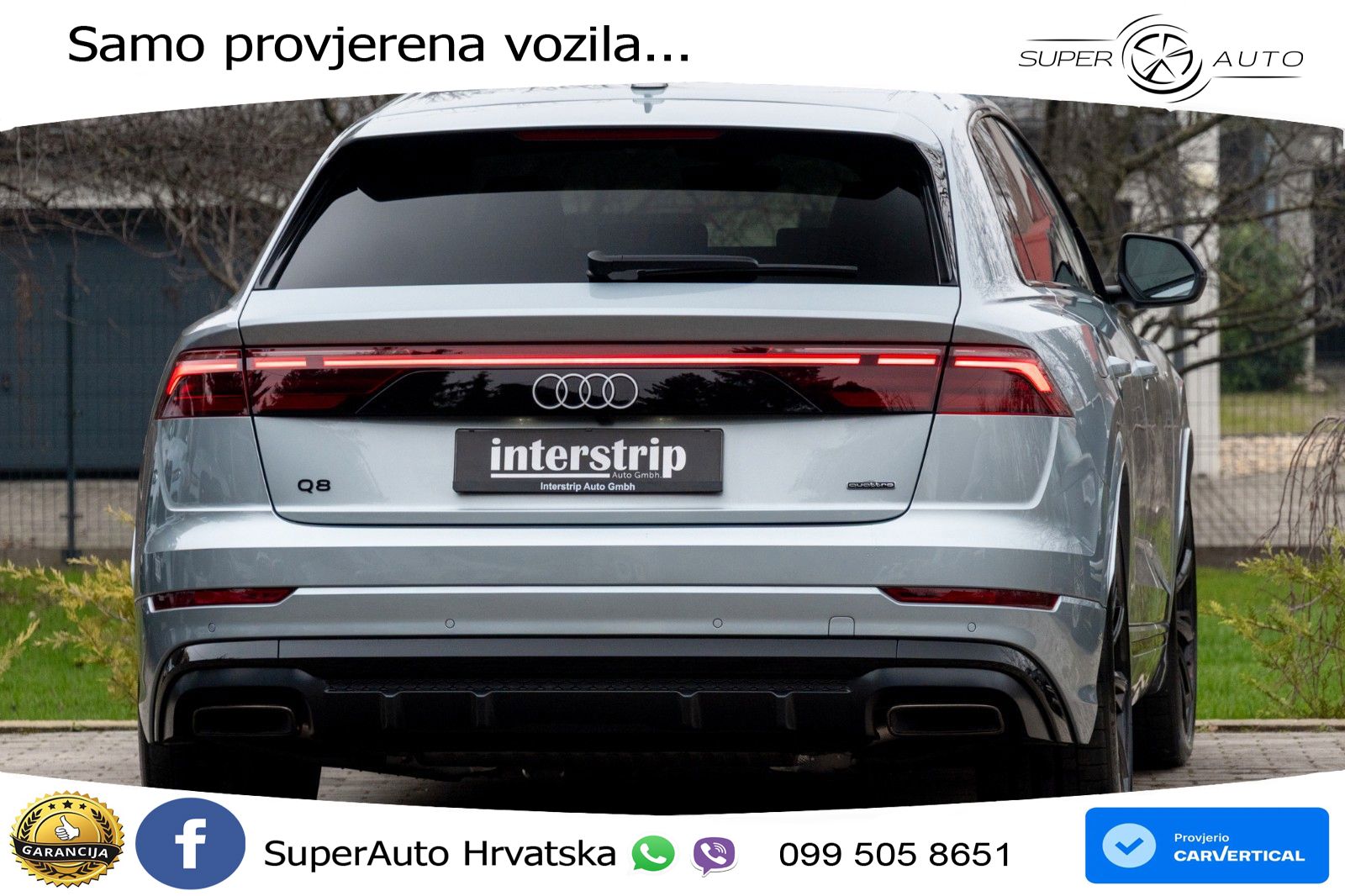 Audi Q8 60 TFSIe V6 (490 KS) quattro Tiptronic