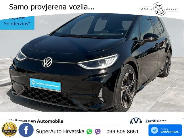 Volkswagen ID.3 GTX 84 kWh (286 KS) LED+GR SJED+ACC