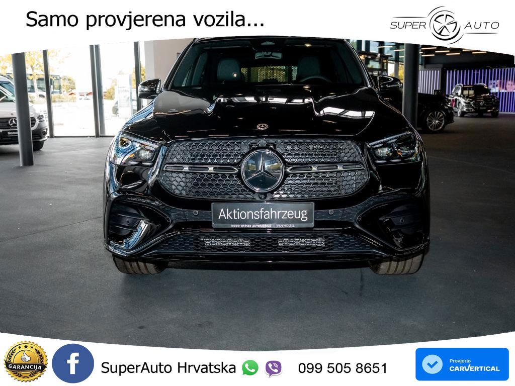 Mercedes GLE 450d (367 KS) EQ Boost 4MATIC 9G-TRONIC AMG LED+GR SJED+ACC