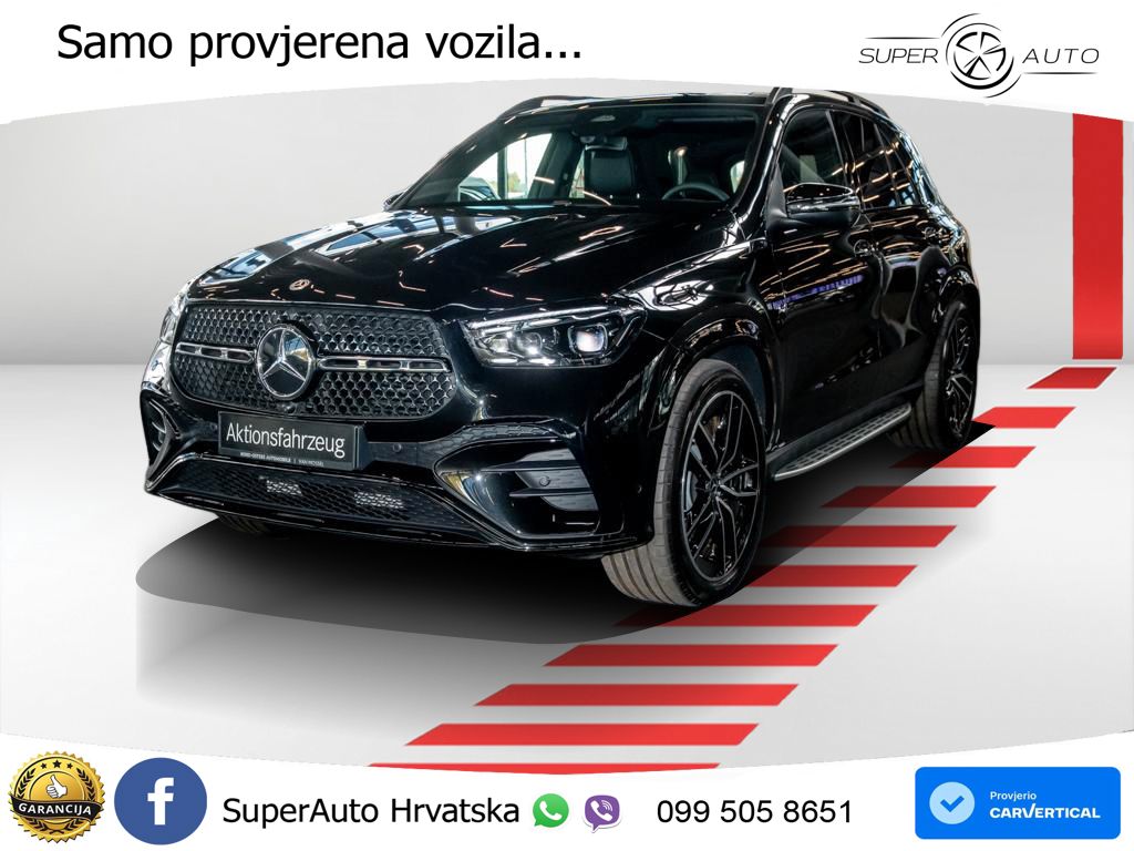 Mercedes GLE 450d (367 KS) EQ Boost 4MATIC 9G-TRONIC AMG LED+GR SJED+ACC