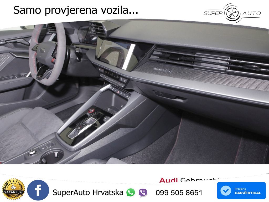 Audi RS3 Sedan 2.5 TFSI (400 KS) quattro S tronic LED+GR SJED+ACC