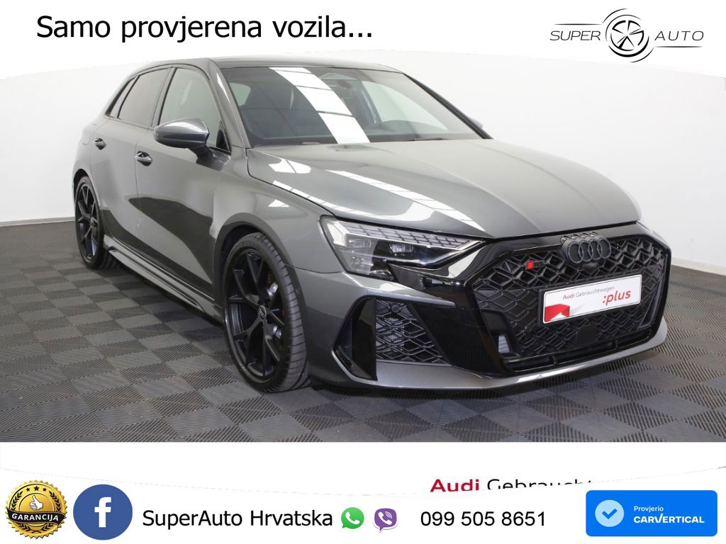 Audi RS3 Sedan 2.5 TFSI (400 KS) quattro S tronic LED+GR SJED+ACC