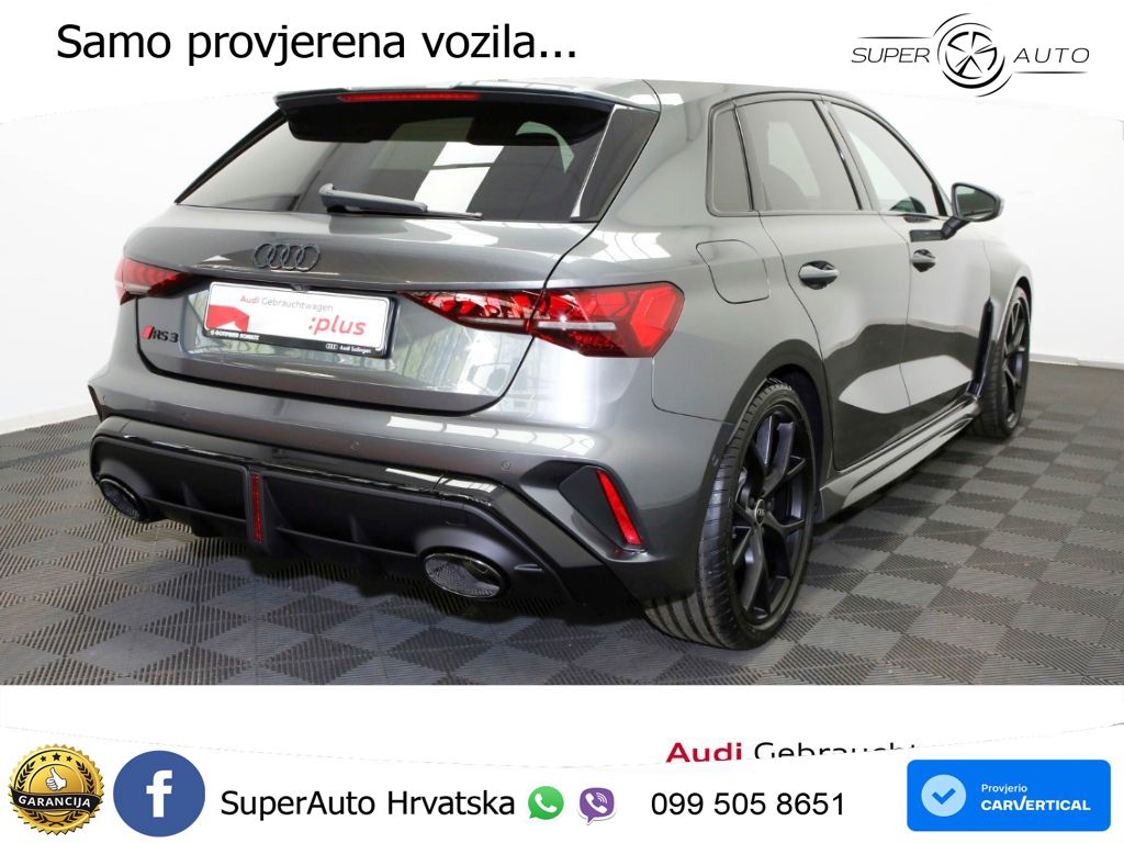 Audi RS3 Sedan 2.5 TFSI (400 KS) quattro S tronic LED+GR SJED+ACC