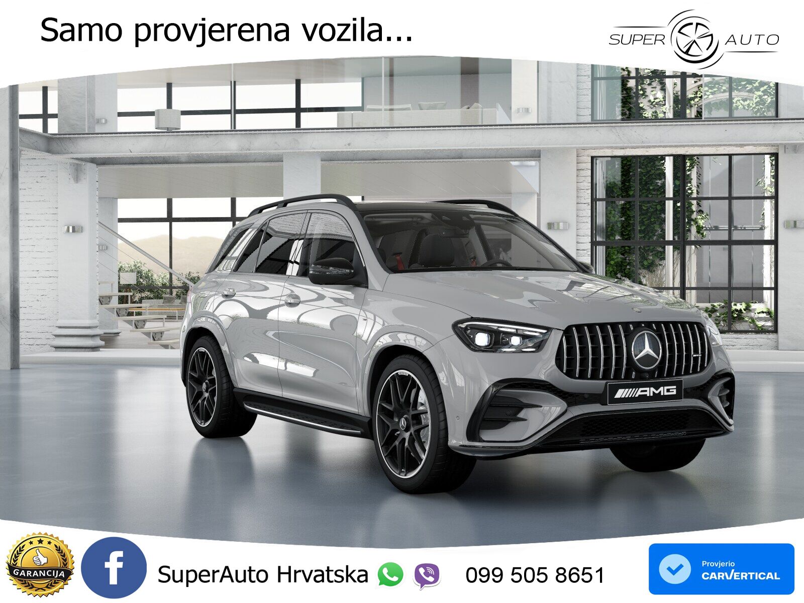 Mercedes AMG GLE 53 (435 KS) EQ Boost 4MATIC+ AMG SPEEDSHIFT TCT 9G LED+GR SJED+ACC