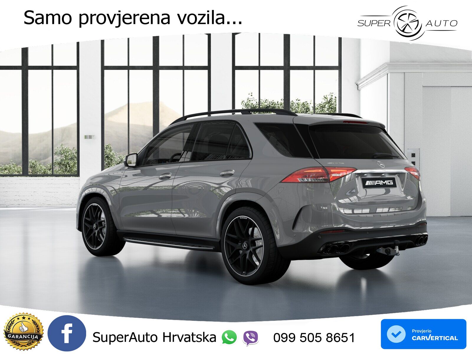 Mercedes AMG GLE 53 (435 KS) EQ Boost 4MATIC+ AMG SPEEDSHIFT TCT 9G LED+GR SJED+ACC
