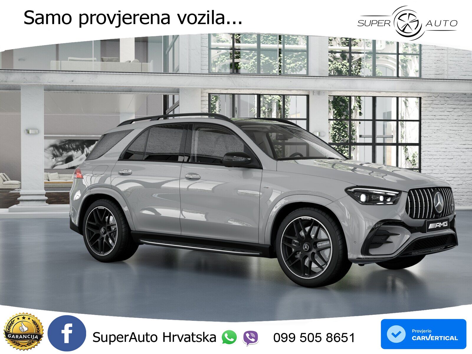 Mercedes AMG GLE 53 (435 KS) EQ Boost 4MATIC+ AMG SPEEDSHIFT TCT 9G LED+GR SJED+ACC