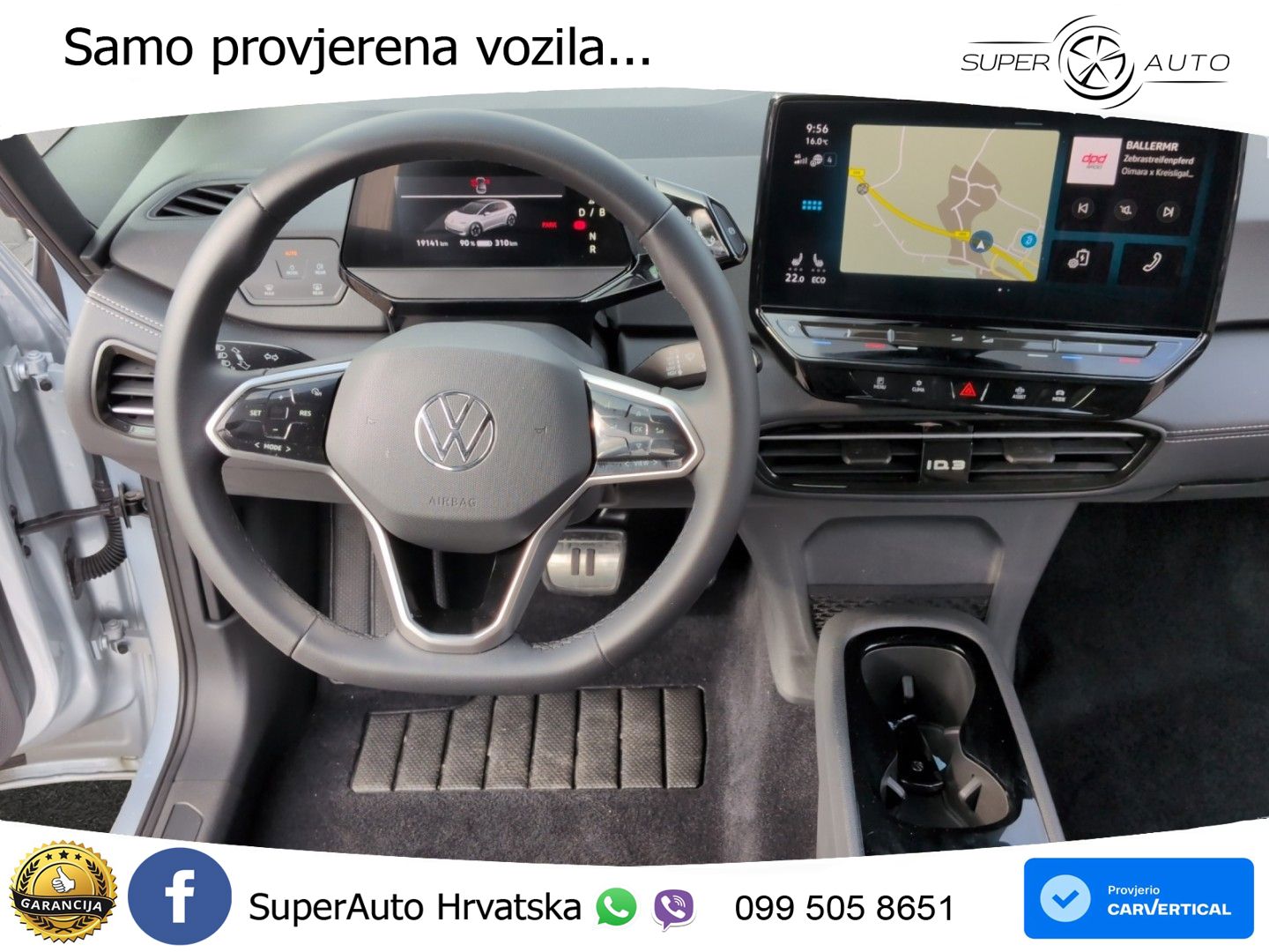 Volkswagen ID.3 Pro 62 kWh (204 KS) LED+GR SJED+ACC