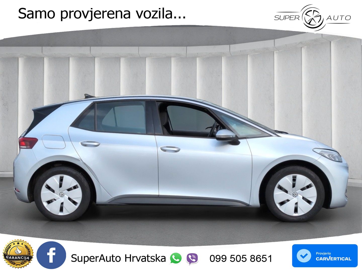 Volkswagen ID.3 Pro 62 kWh (204 KS) LED+GR SJED+ACC