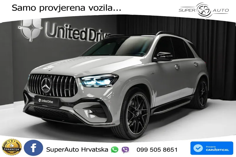 Mercedes AMG GLE 53 (435 KS) EQ Boost 4MATIC+ AMG SPEEDSHIFT TCT 9G