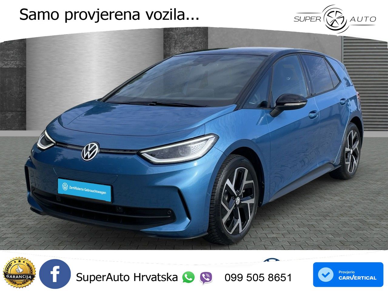 Volkswagen ID.3 Pro 62 kWh (204 KS) LED+GR SJED+ACC