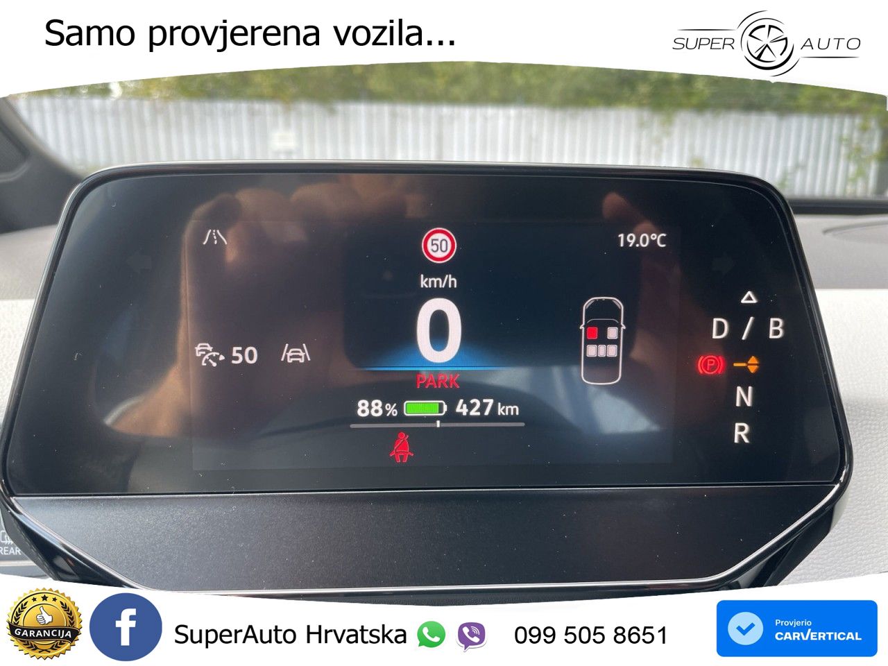 Volkswagen ID.3 Pro 62 kWh (204 KS) LED+GR SJED+ACC