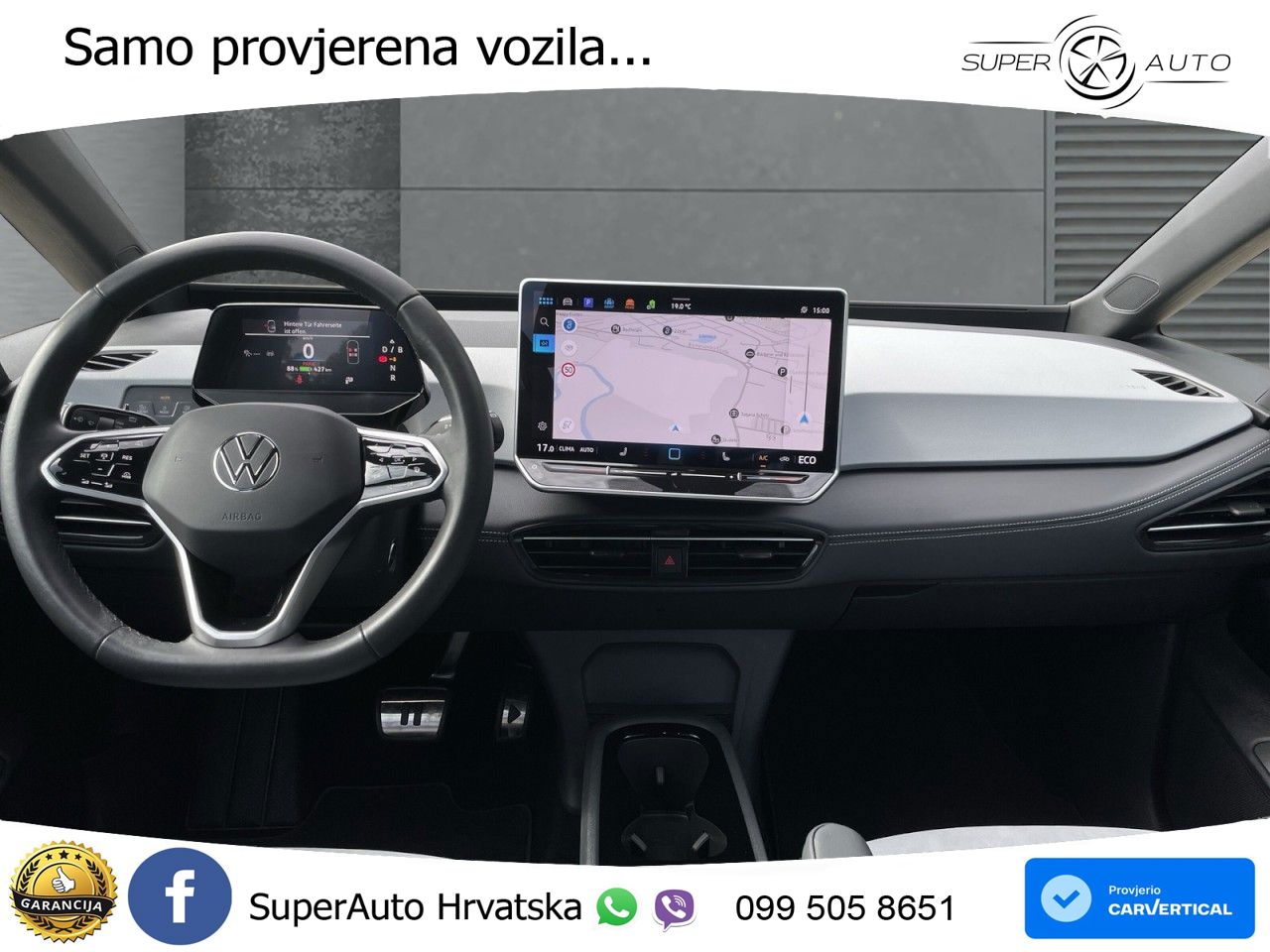 Volkswagen ID.3 Pro 62 kWh (204 KS) LED+GR SJED+ACC