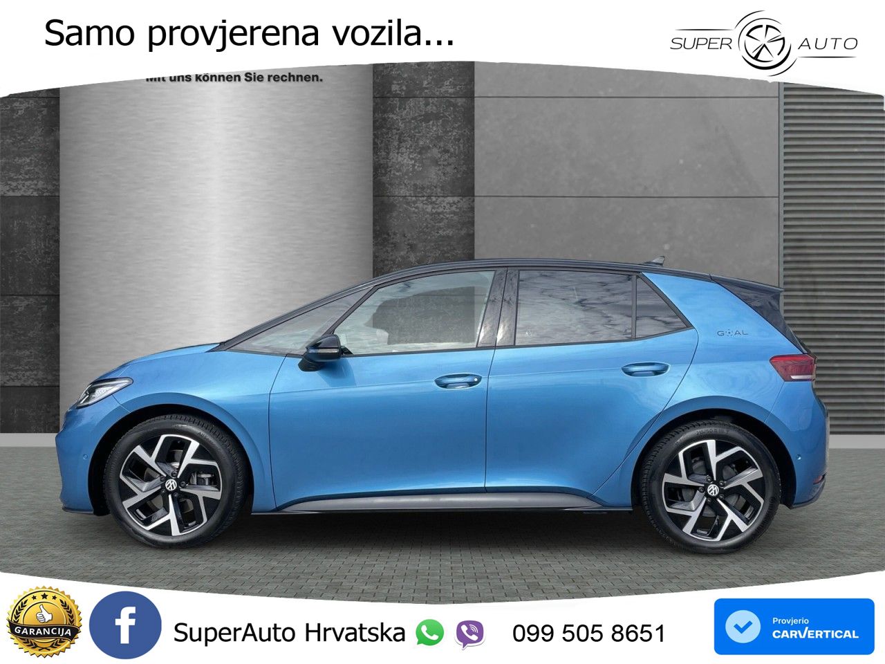 Volkswagen ID.3 Pro 62 kWh (204 KS) LED+GR SJED+ACC