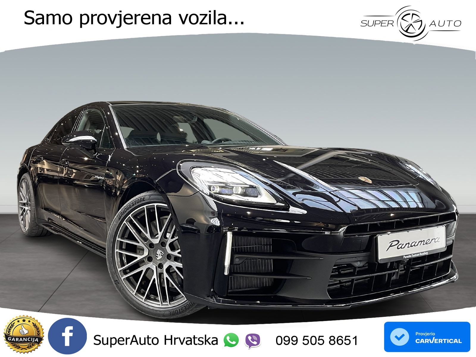Porsche Panamera 4 2.9 V6 (470 KS) E-Hybrid PDK LED+GR SJED+ACC