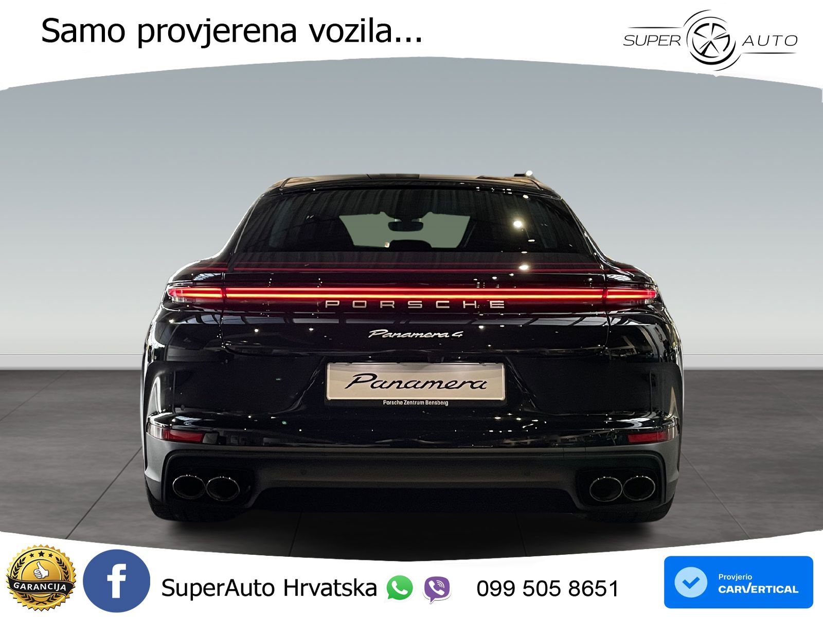 Porsche Panamera 4 2.9 V6 (470 KS) E-Hybrid PDK LED+GR SJED+ACC