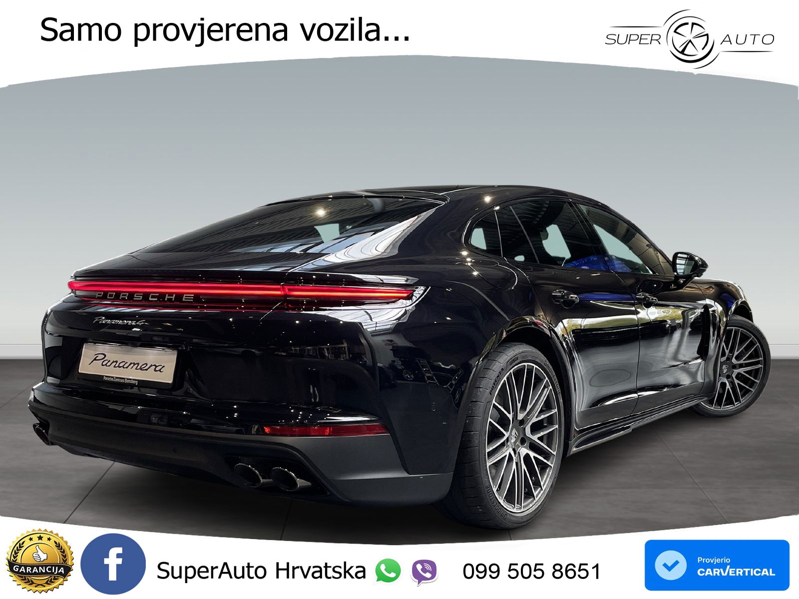 Porsche Panamera 4 2.9 V6 (470 KS) E-Hybrid PDK LED+GR SJED+ACC