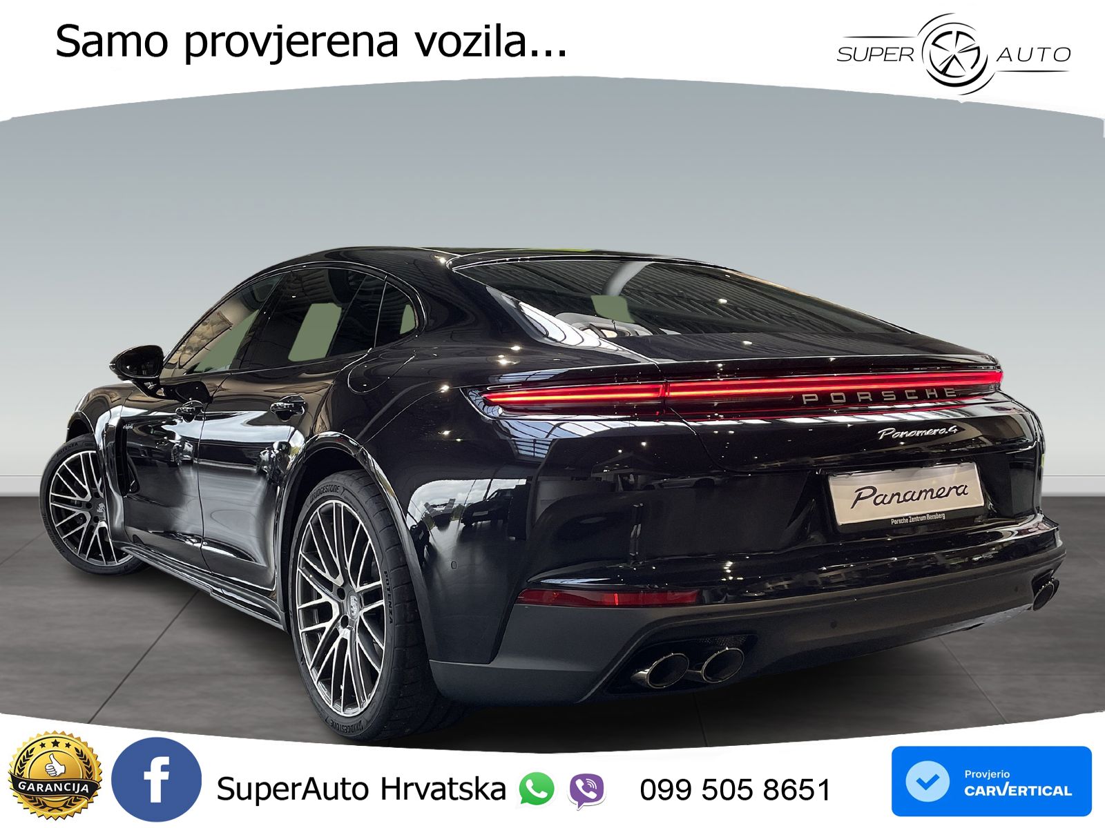Porsche Panamera 4 2.9 V6 (470 KS) E-Hybrid PDK LED+GR SJED+ACC