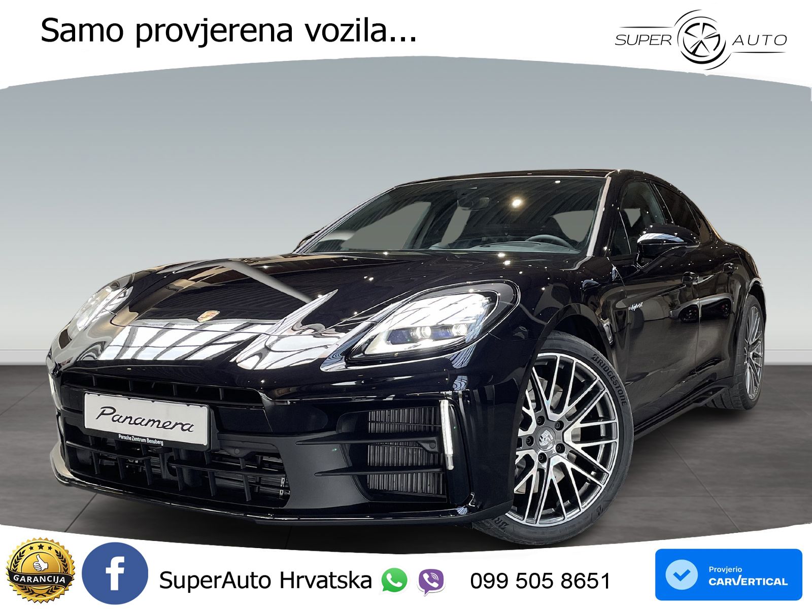 Porsche Panamera 4 2.9 V6 (470 KS) E-Hybrid PDK LED+GR SJED+ACC