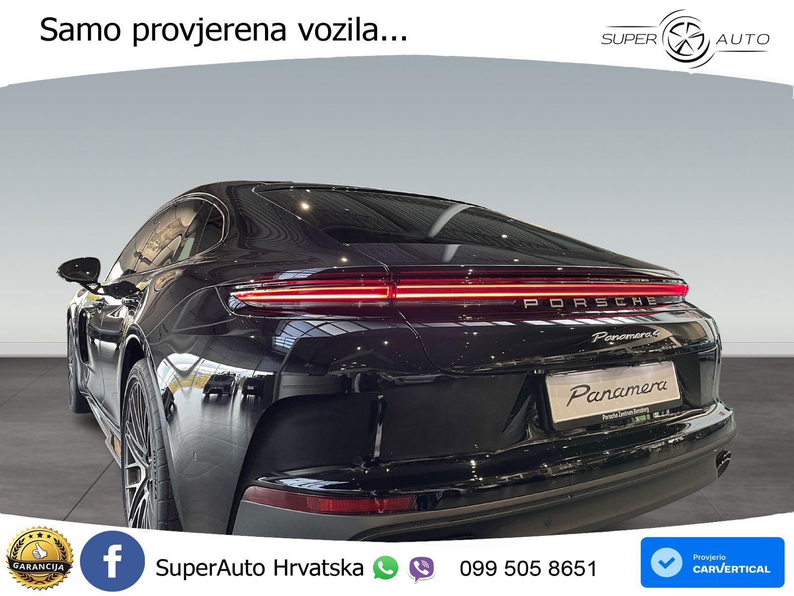 Porsche Panamera 4 2.9 V6 (470 KS) E-Hybrid PDK LED+GR SJED+ACC