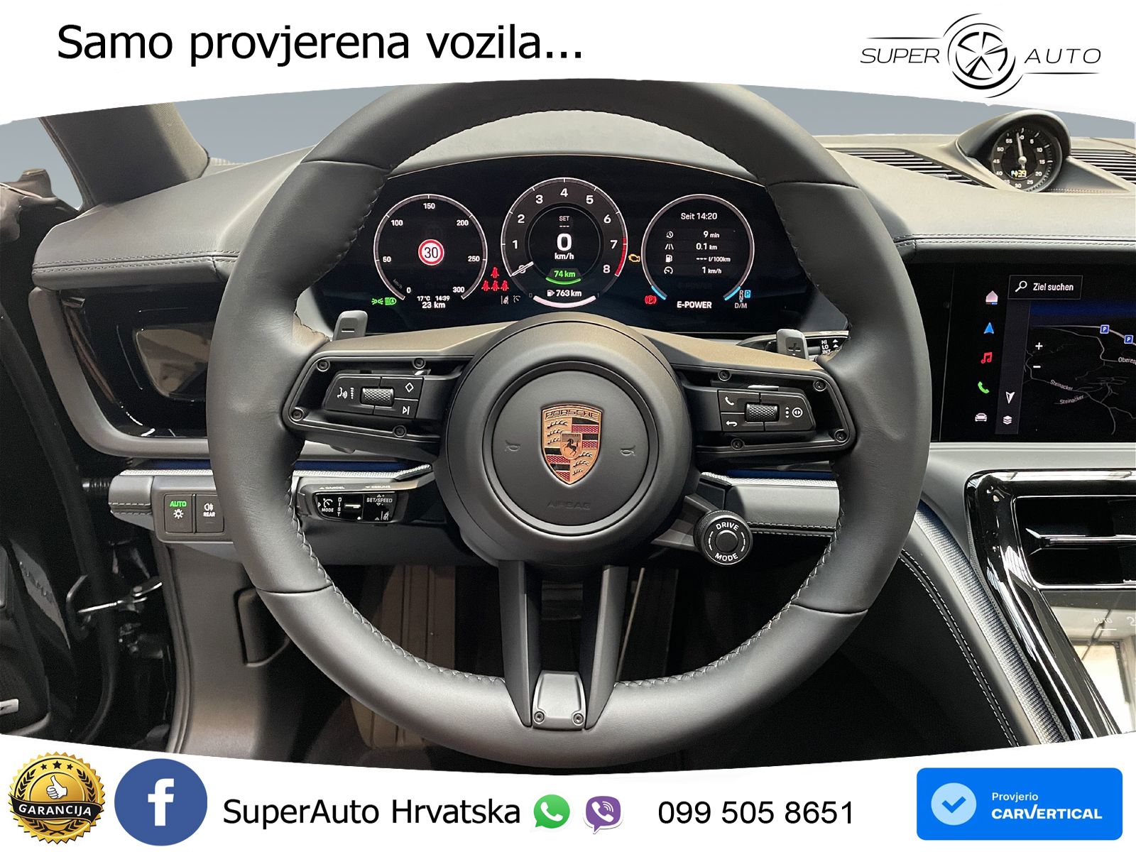 Porsche Panamera 4 2.9 V6 (470 KS) E-Hybrid PDK LED+GR SJED+ACC
