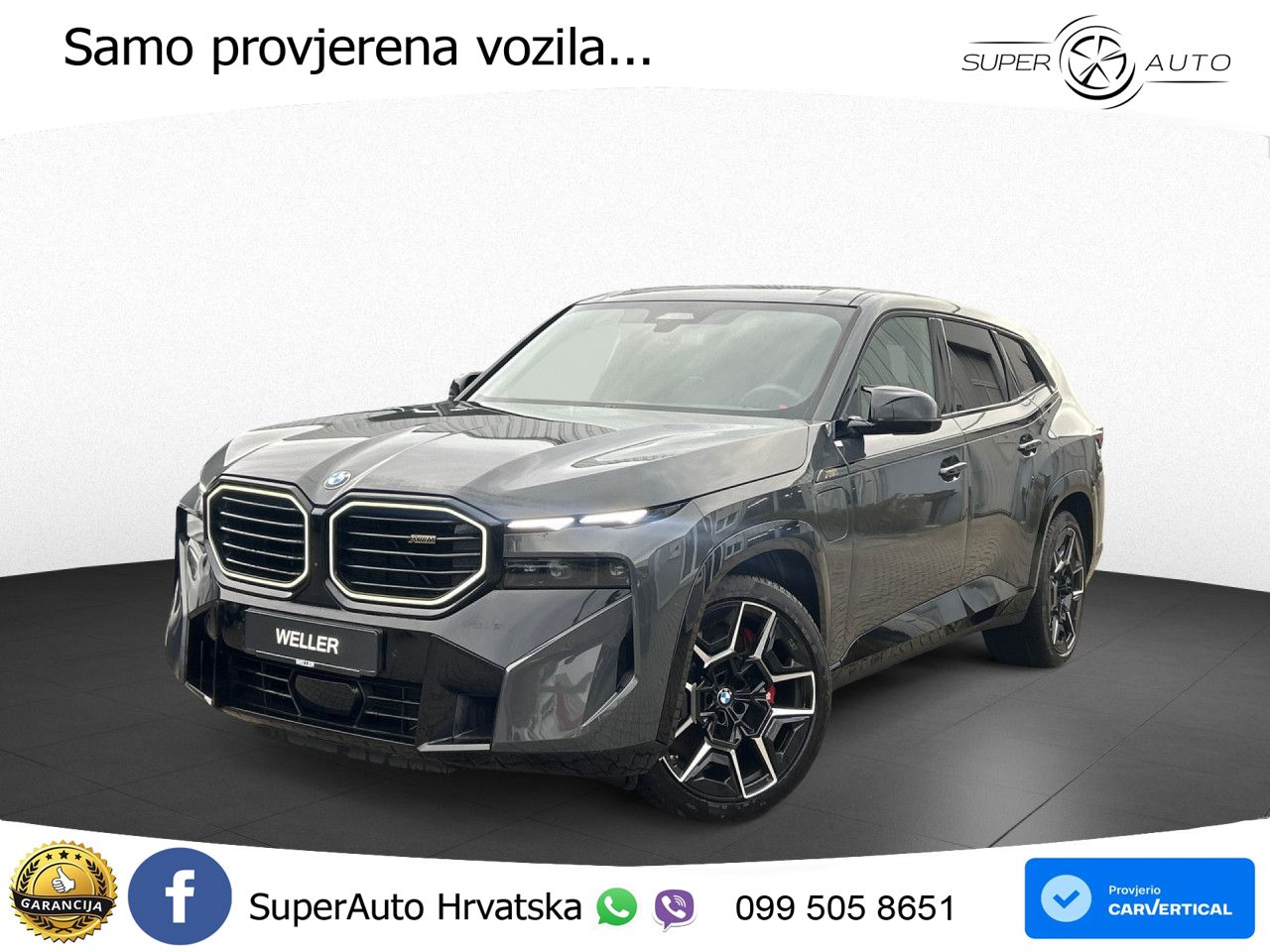 BMW XM 4.4 V8 (653 KS) xDrive Steptronic LED+GR SJED+ACC