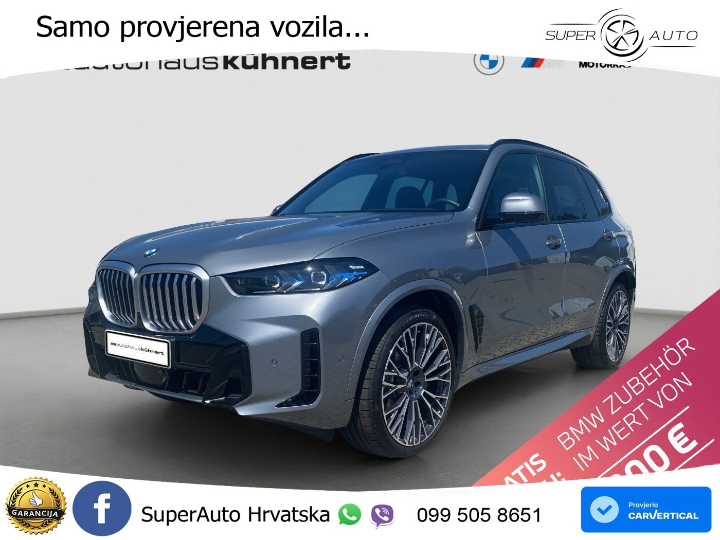 BMW X5 30d (286 KS) xDrive Steptronic M Sport LED+GR SJED+ACC