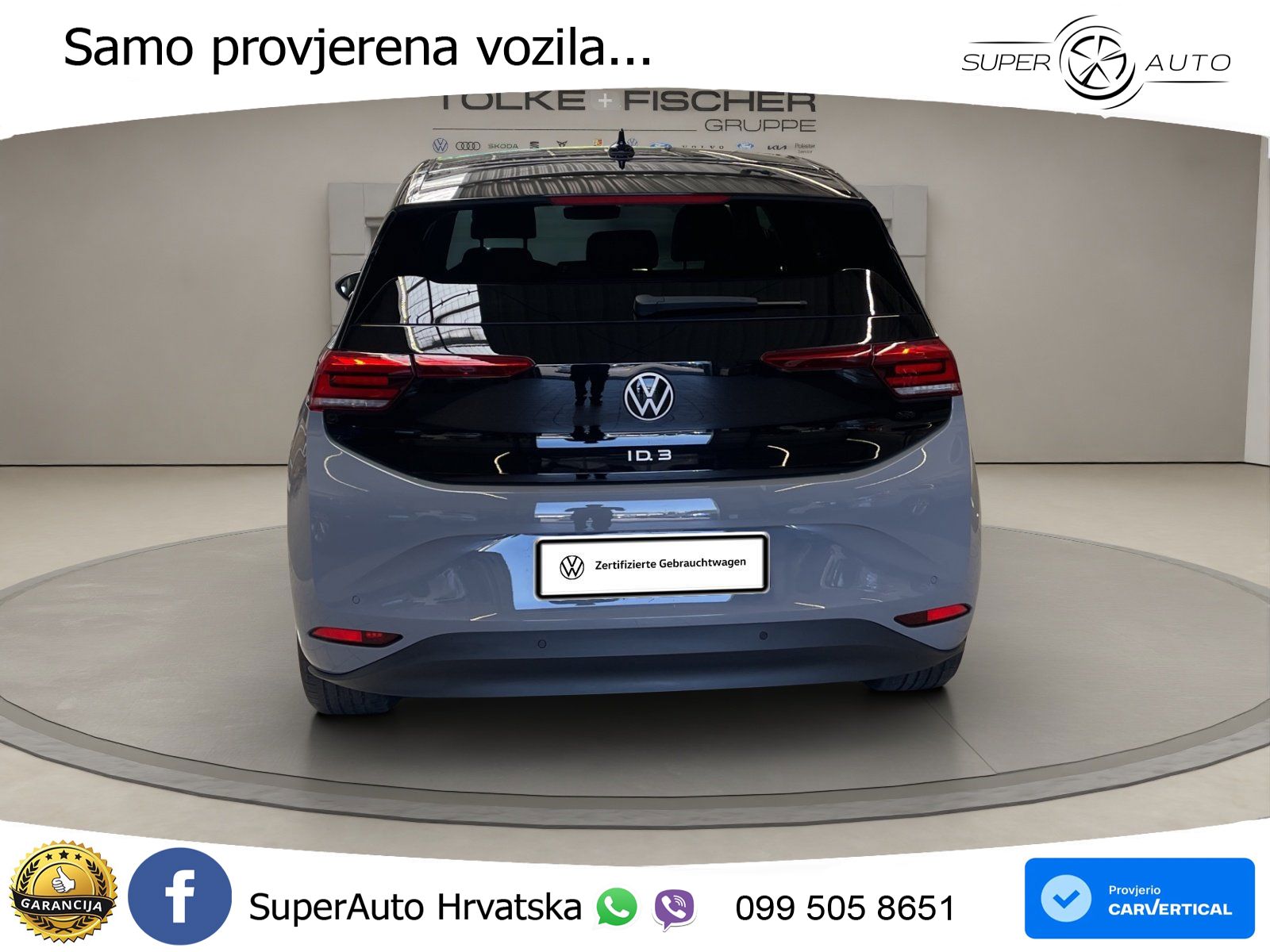 Volkswagen ID.3 Pro 62 kWh (204 KS) LED+GR SJED+ACC