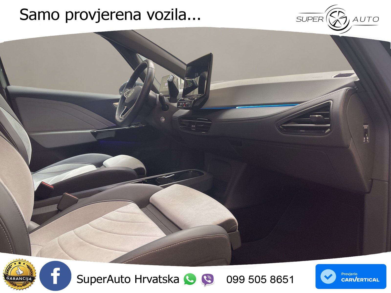 Volkswagen ID.3 Pro 62 kWh (204 KS) LED+GR SJED+ACC