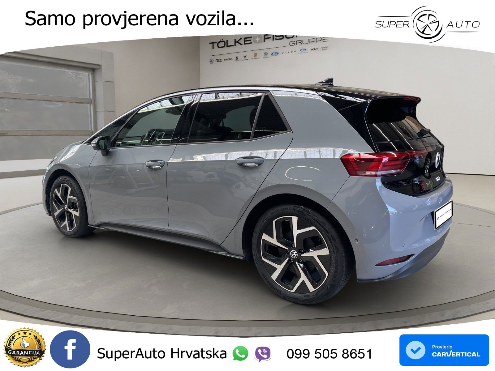 Volkswagen ID.3 Pro 62 kWh (204 KS) LED+GR SJED+ACC